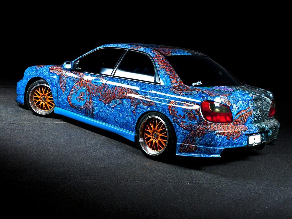 ศิลปะที่เคลื่อนไหวได้: ความงามบนล้อ