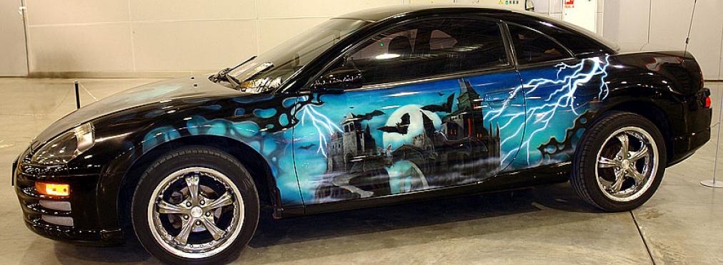 สไตล์พ่นสีรถยนต์ไม่ซ้ำใคร